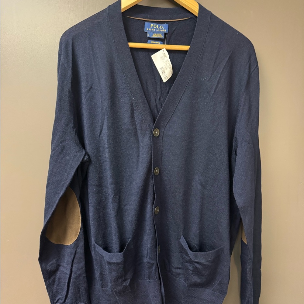 Polo Ralph Lauren Navy Cardigan
